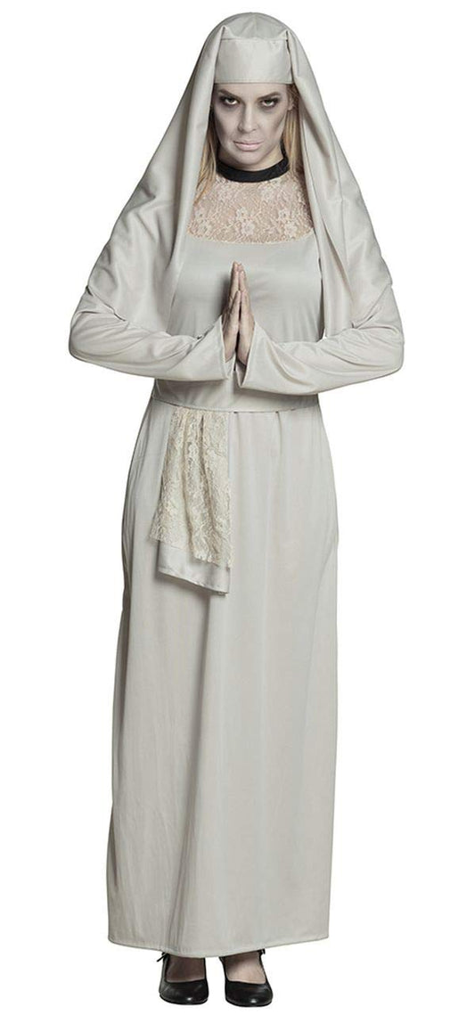 Pc. Adult costume Ghost nun (40/42