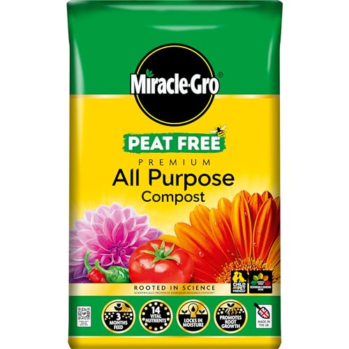 All Purpose Peat Free Compost - 40L - Miracle-Gro