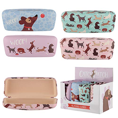 Sunglasses Case - Catch Patch Dog Design