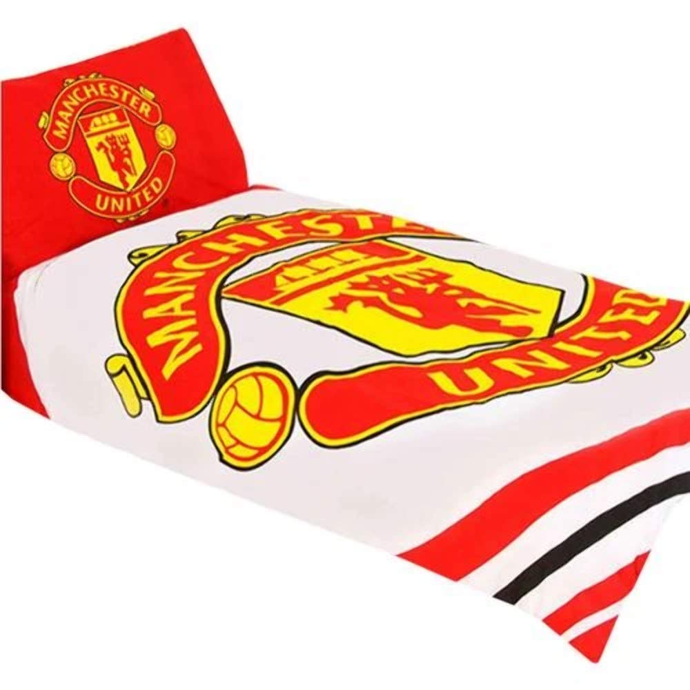 Manchester United Reversible Pulse Single Duvet Set