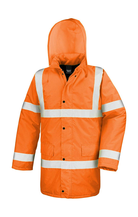 Result Safe-Guard Motorway Jacket - Hi Vis Orange - M