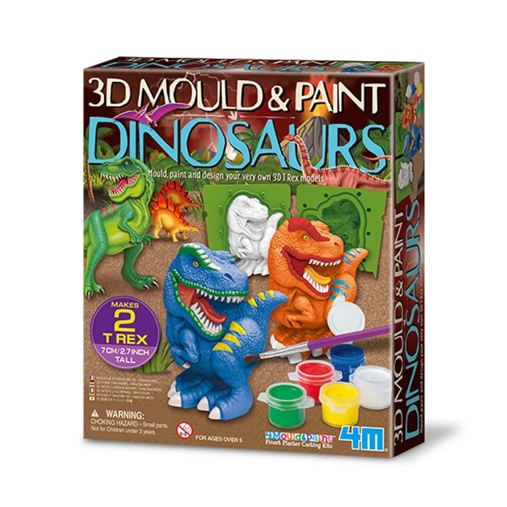 Mould & Paint - 3D Dinosaurs