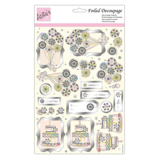 Foiled Decoupage - Balloons For You