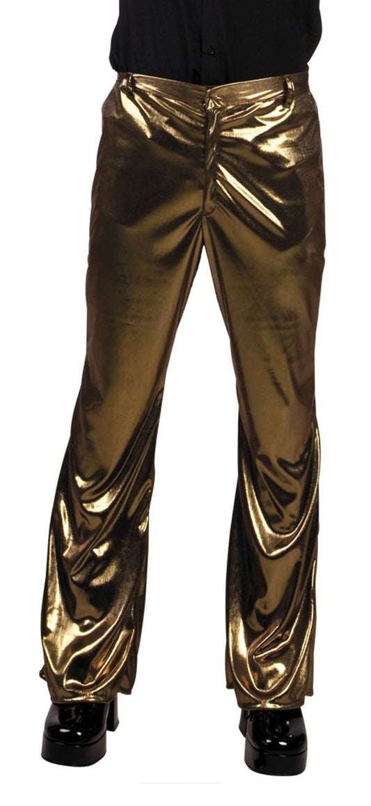 Pc. Disco pants gold (M/L)