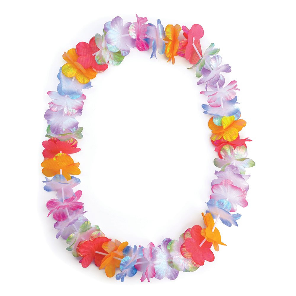 Flower Leis. Pearlised Colours (Small Flower)