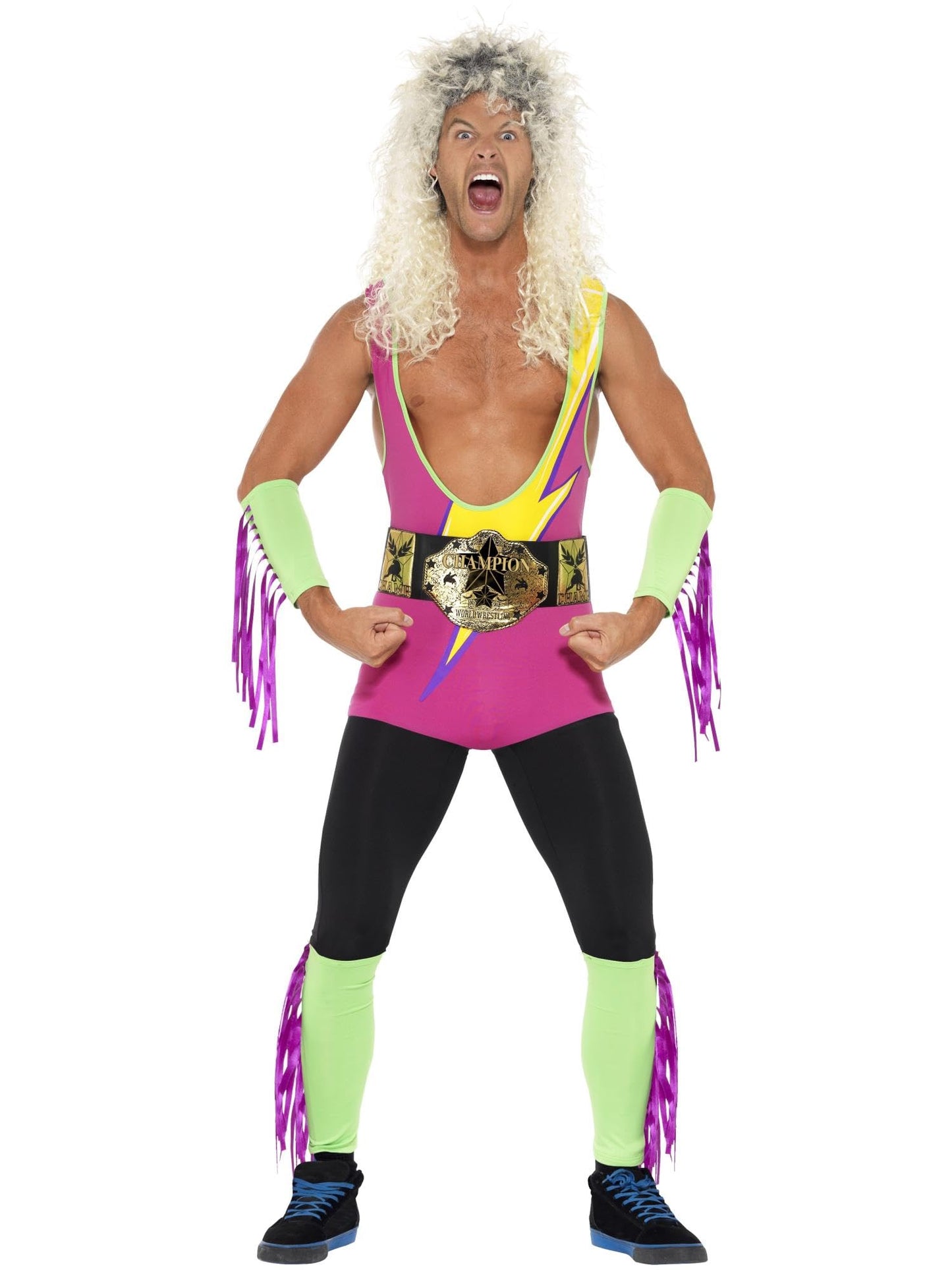 Retro Wrestler Costume (XL)