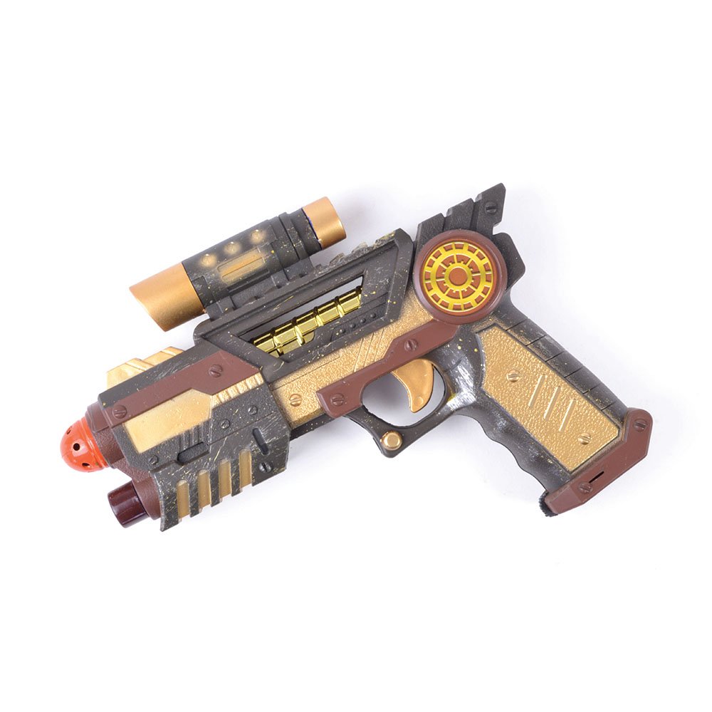 Toy Plastic Steampunk Wild West Gun