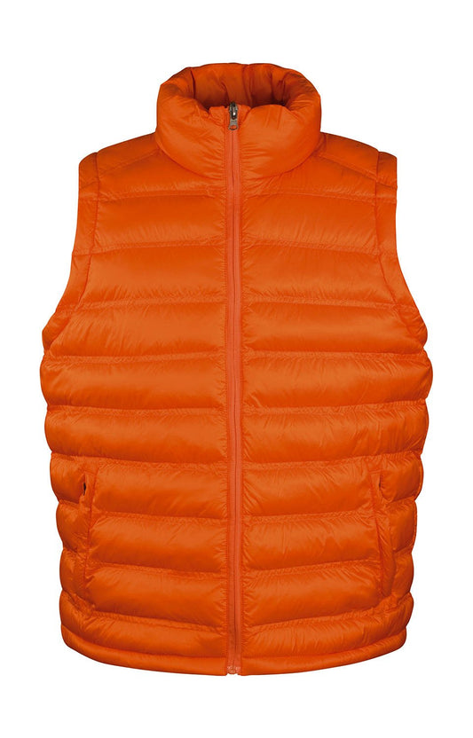 Result Urban Mens Ice Bird Padded Gilet - Orange - S