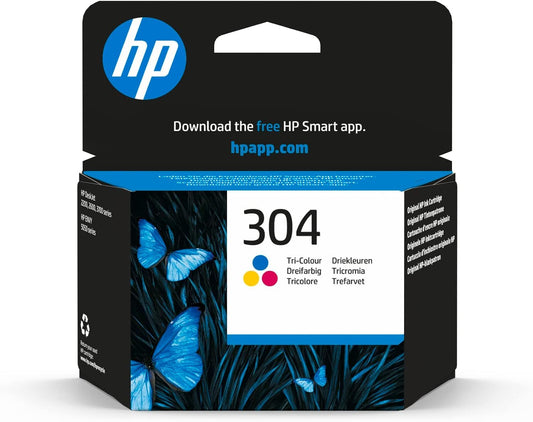 HP 304 Ink Cartridge Tricolour N9K05AE