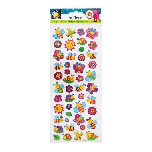 Fun Stickers - Smiley Bugs