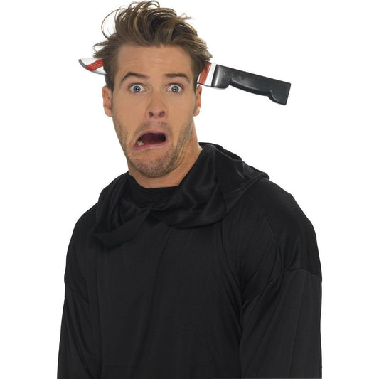 Knife Through Head Headband, Black