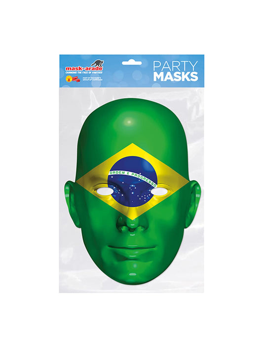 Brazil Flag Face Mask