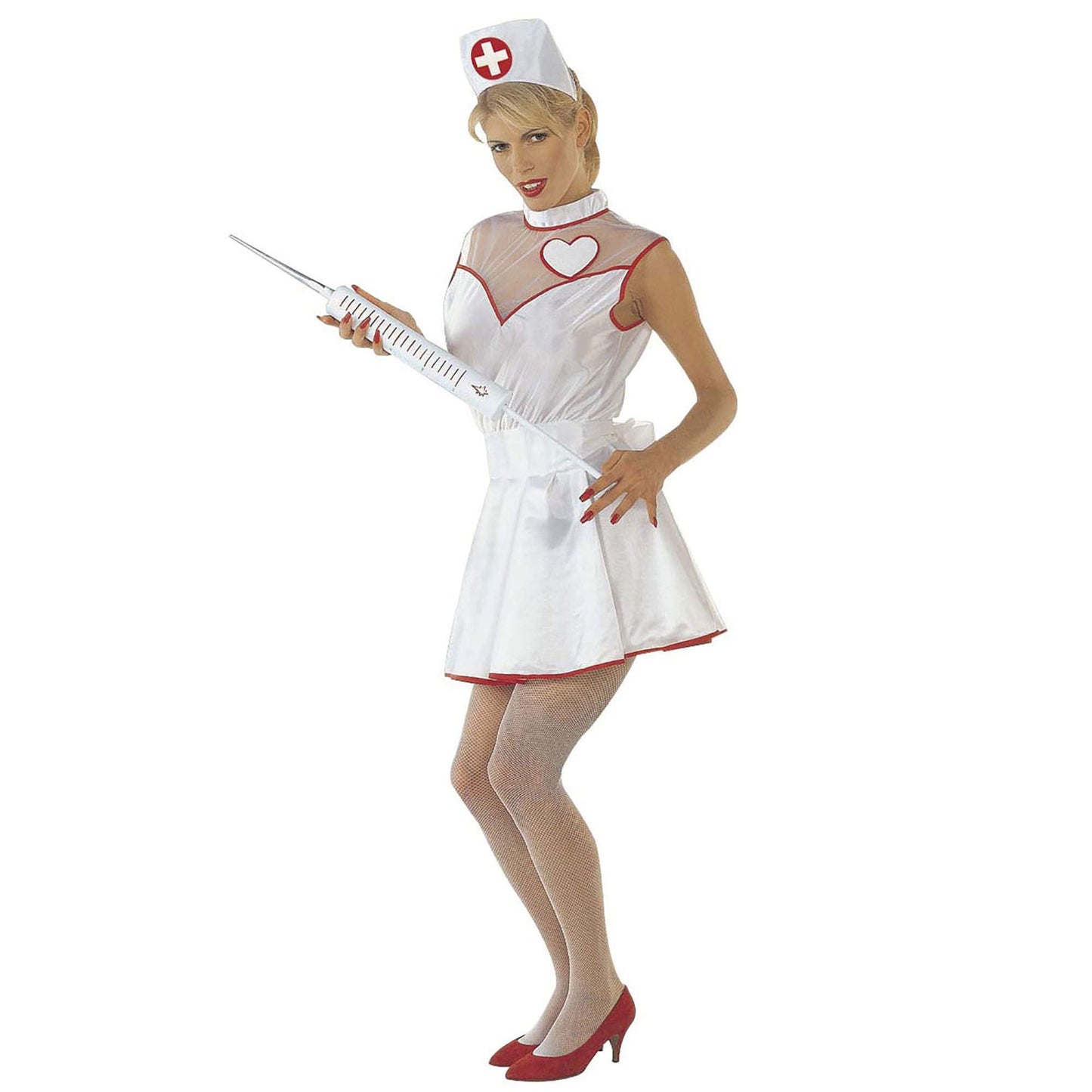 "NURSE" (dress, belt, headpiece) - (M)