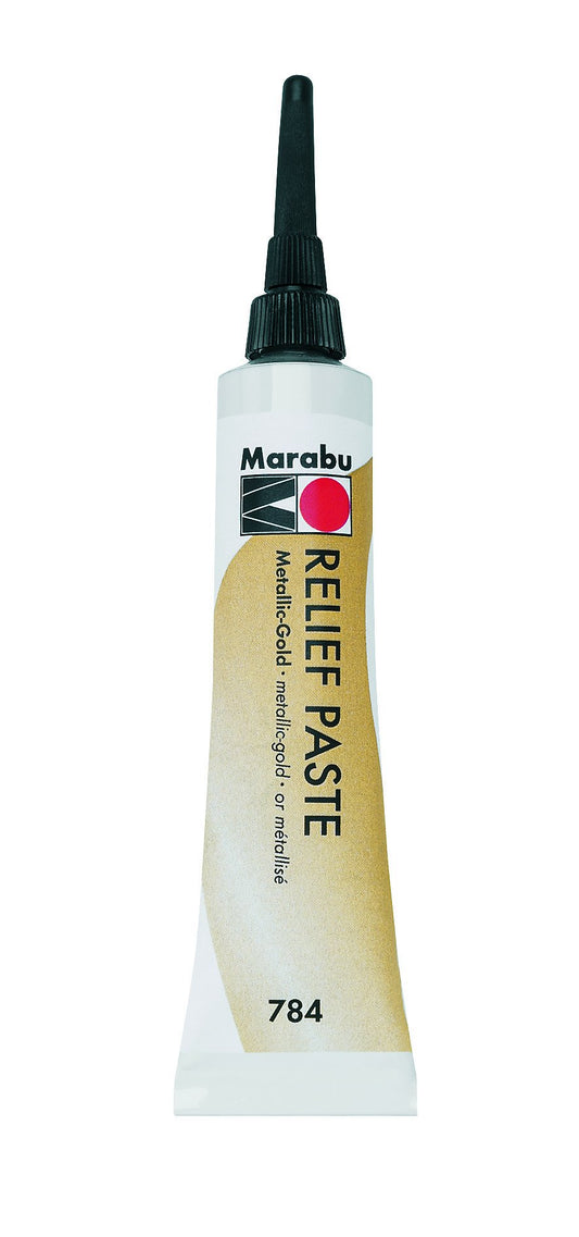 Marabu Relief Paste Effekte 20ml Metallic Gold