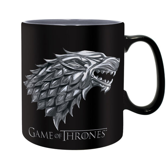 GAME OF THRONES - Mug - 460 ml - Stark/Winter is coming - with box x2