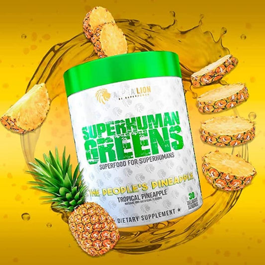 Alpha Lion SuperHuman Greens 345g The People Pineapple