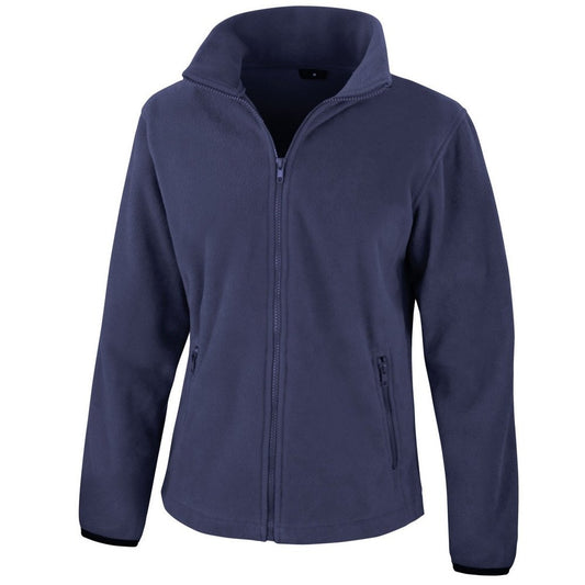 Result Core Ladies Fashion Fit Fleece - Navy Blue - XS