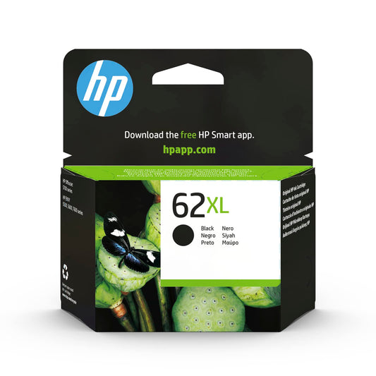 HP 62 Black /Colour Ink Cartridges (Pack of 2) N9J71AE