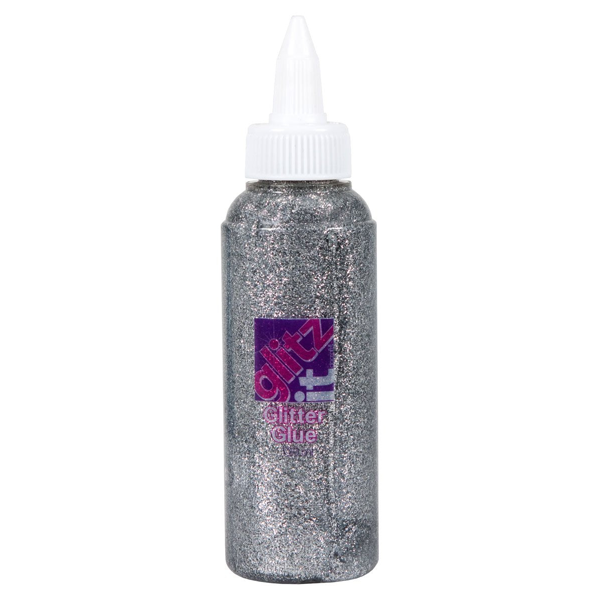 Glitter Glue (120Ml) - Silver