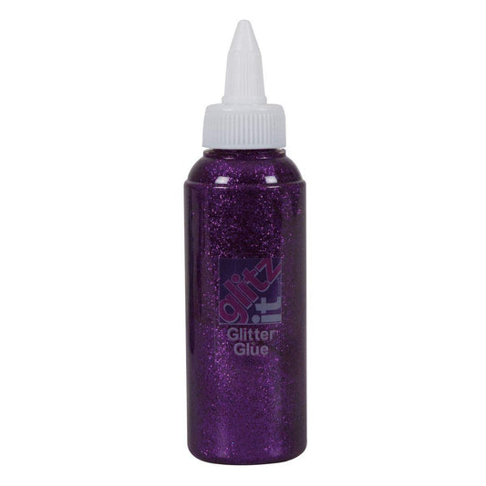 Glitter Glue (120Ml) - Deep Purple