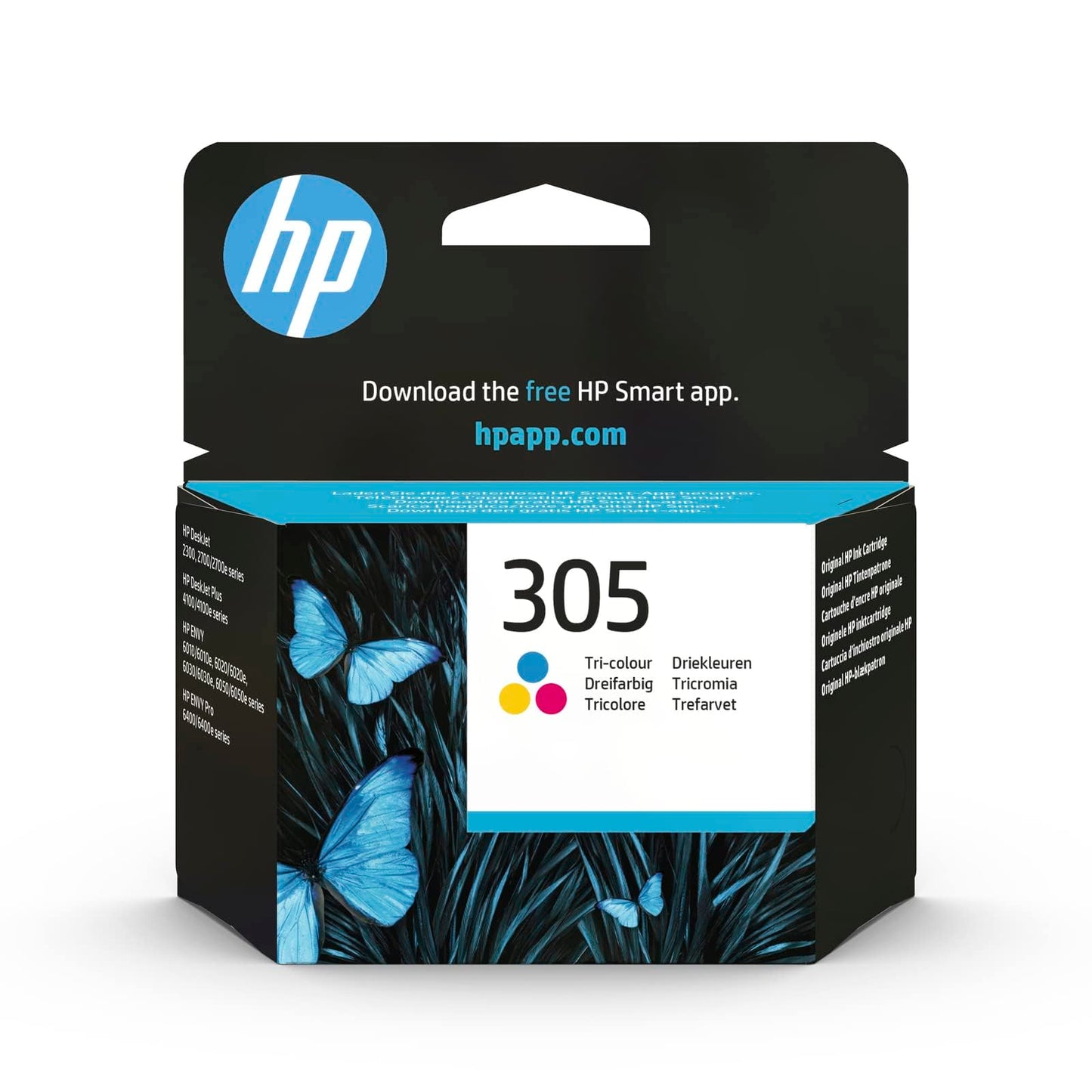 HP 305 Original Ink Cartridge Tri Colour 3YM60AE