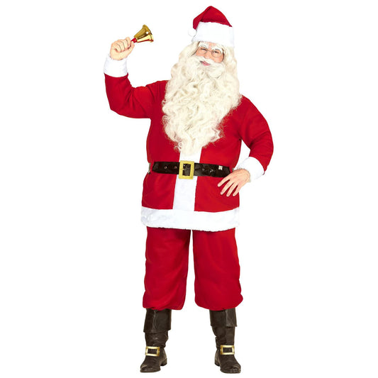 "SANTA CLAUS" (jacket, pants, belt, hat) - (XL/XXL)