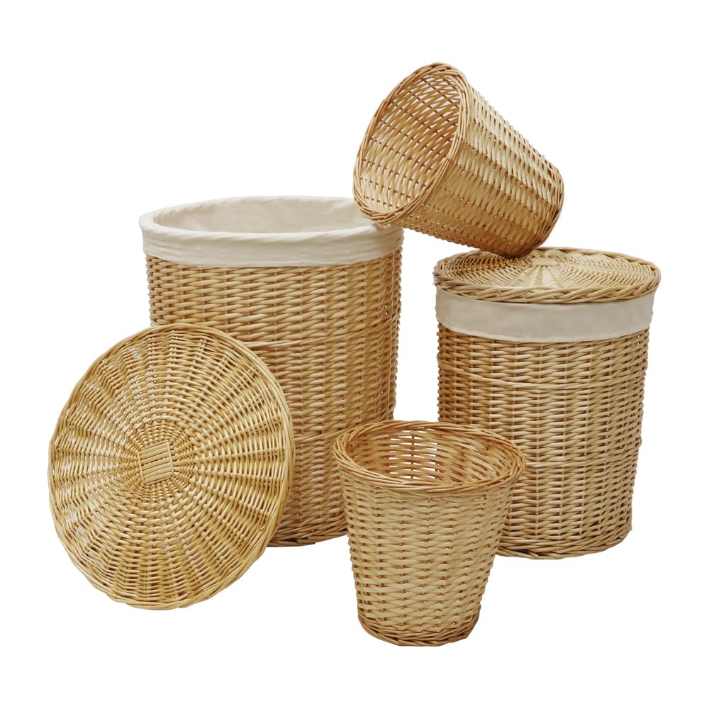 Acacia S/4 Round Baskets