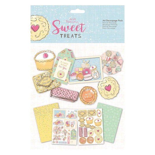 A4 Decoupage Pad - Sweet Treats