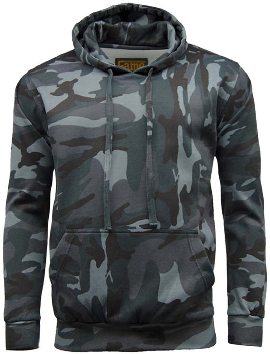 Game Camouflage Hoodie - Game Camo Hoodie Midnight_L