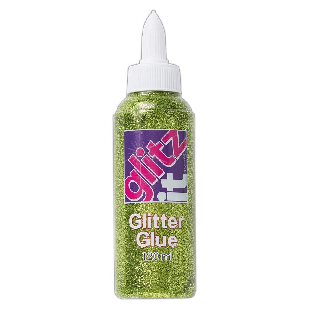 Glitter Glue (120Ml) - Vibrant Green