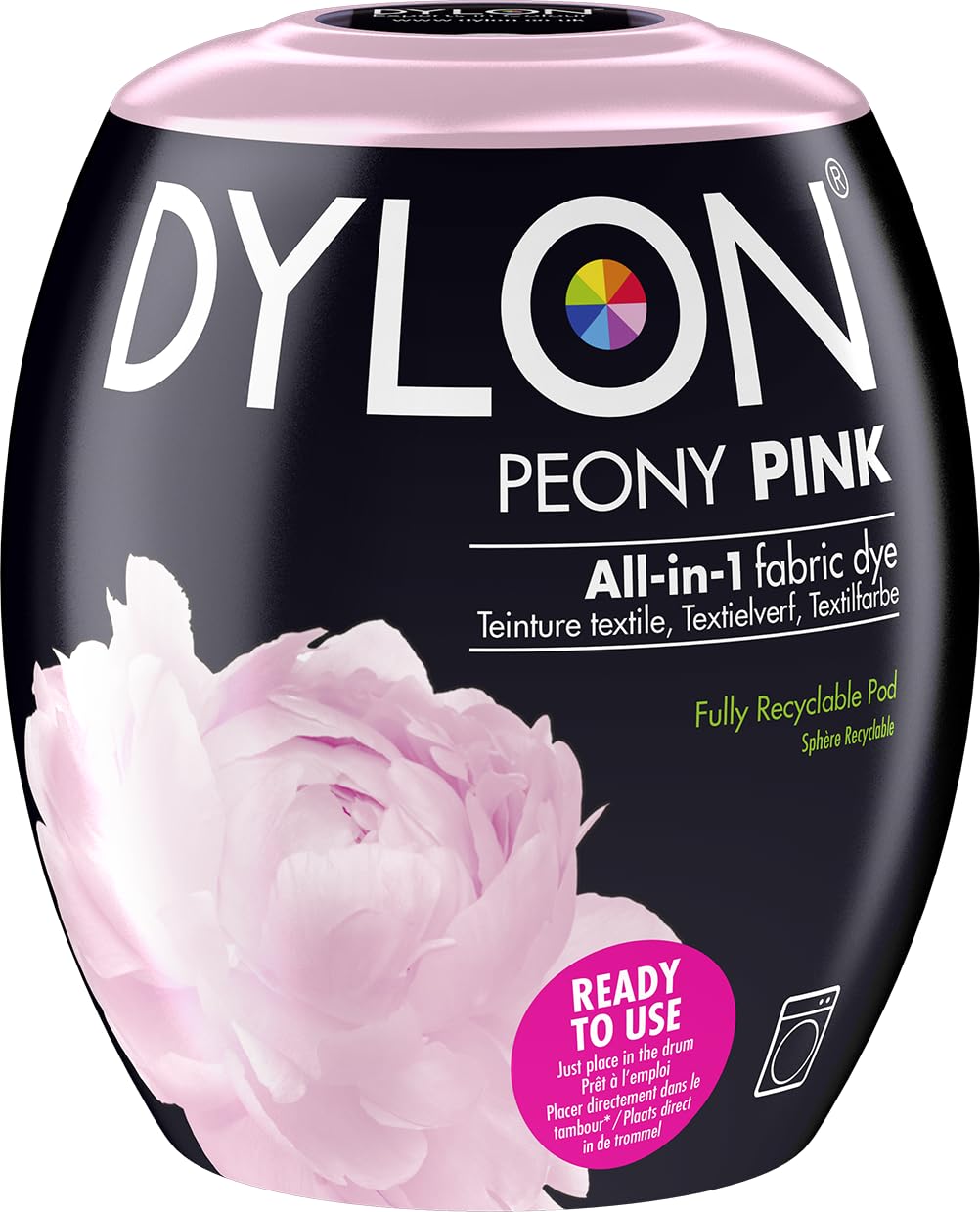 Dylon Machine Dye Pod 07 Peony Pink 350g