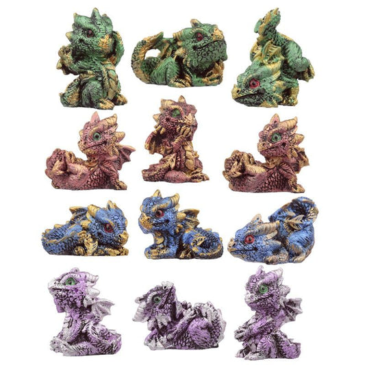 Crystal Baby Dragon World Figures