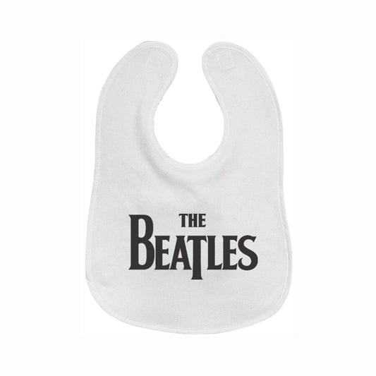 Beatles Logo Bib-White-O/S