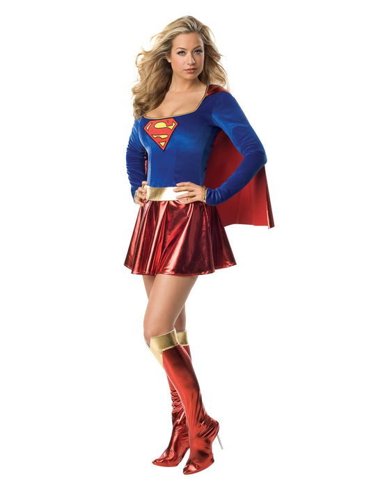 Supergirl 1Pc Adult - Medium