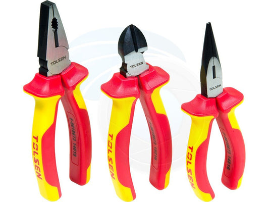 3PCS insulated pliers set