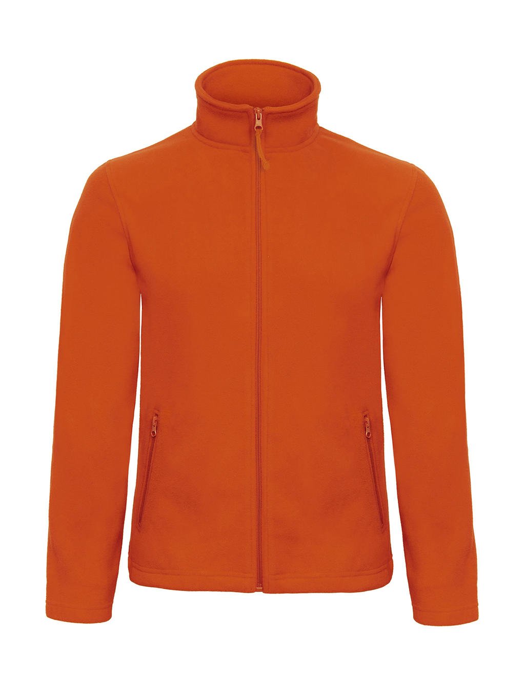 B&C ID.501 Mens Fleece Jacket - Pumpkin Orange - XL