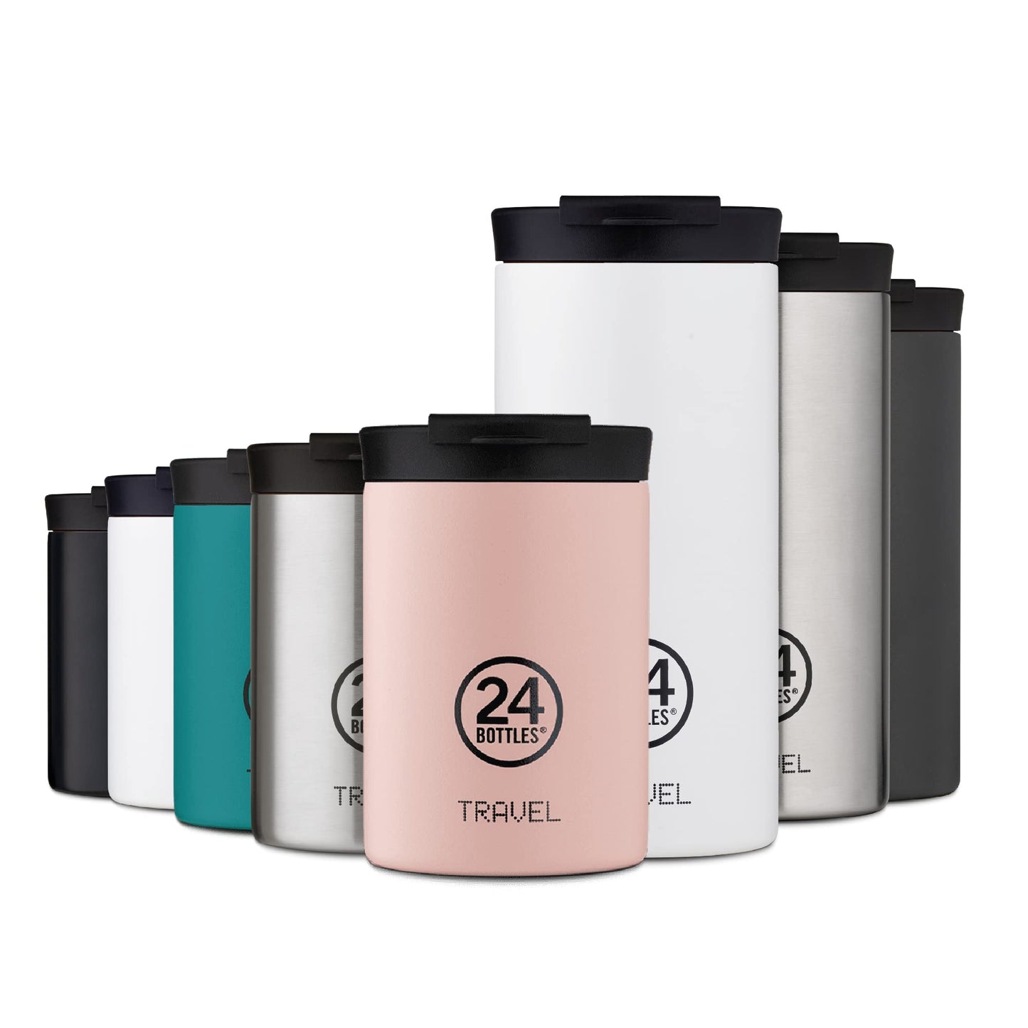 Travel Tumbler 350 Stone Tuxedo Black