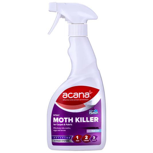 DG - Acana Carpet & Fabric Moth Killer & Freshener Spray Fresh Linen 500ml