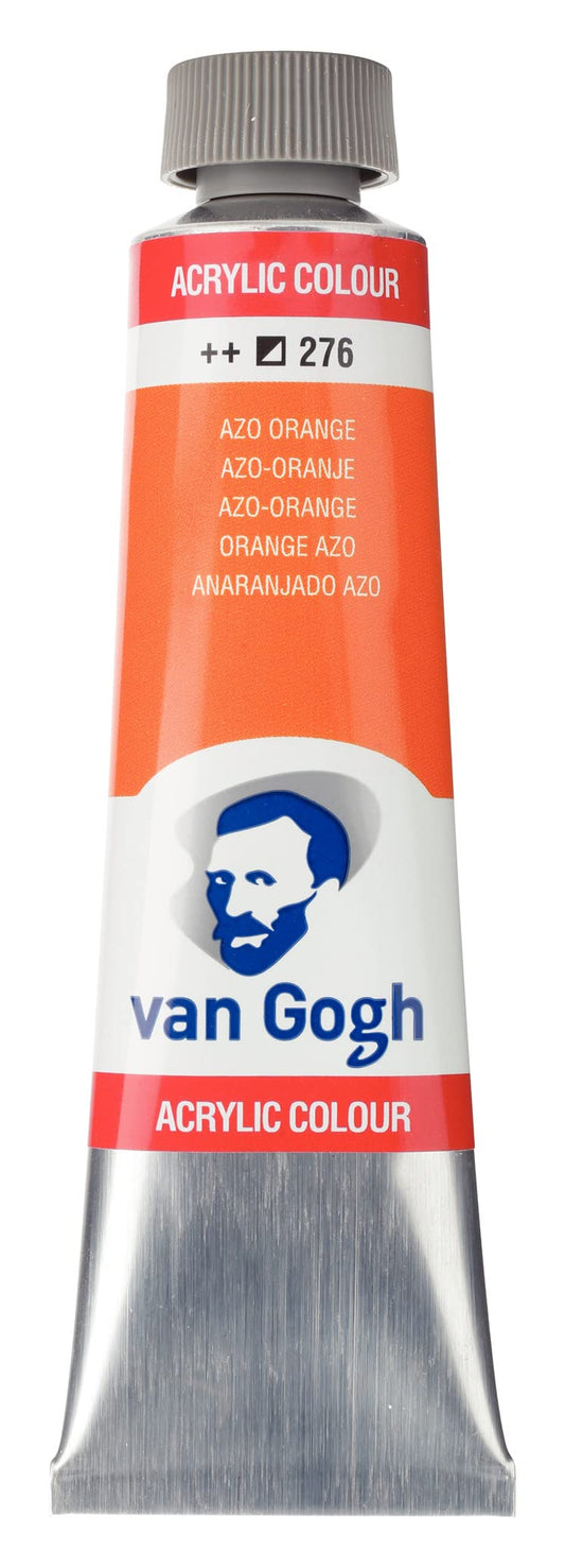 Van Gogh Artist Acrylic 40ML AZO ORANGE