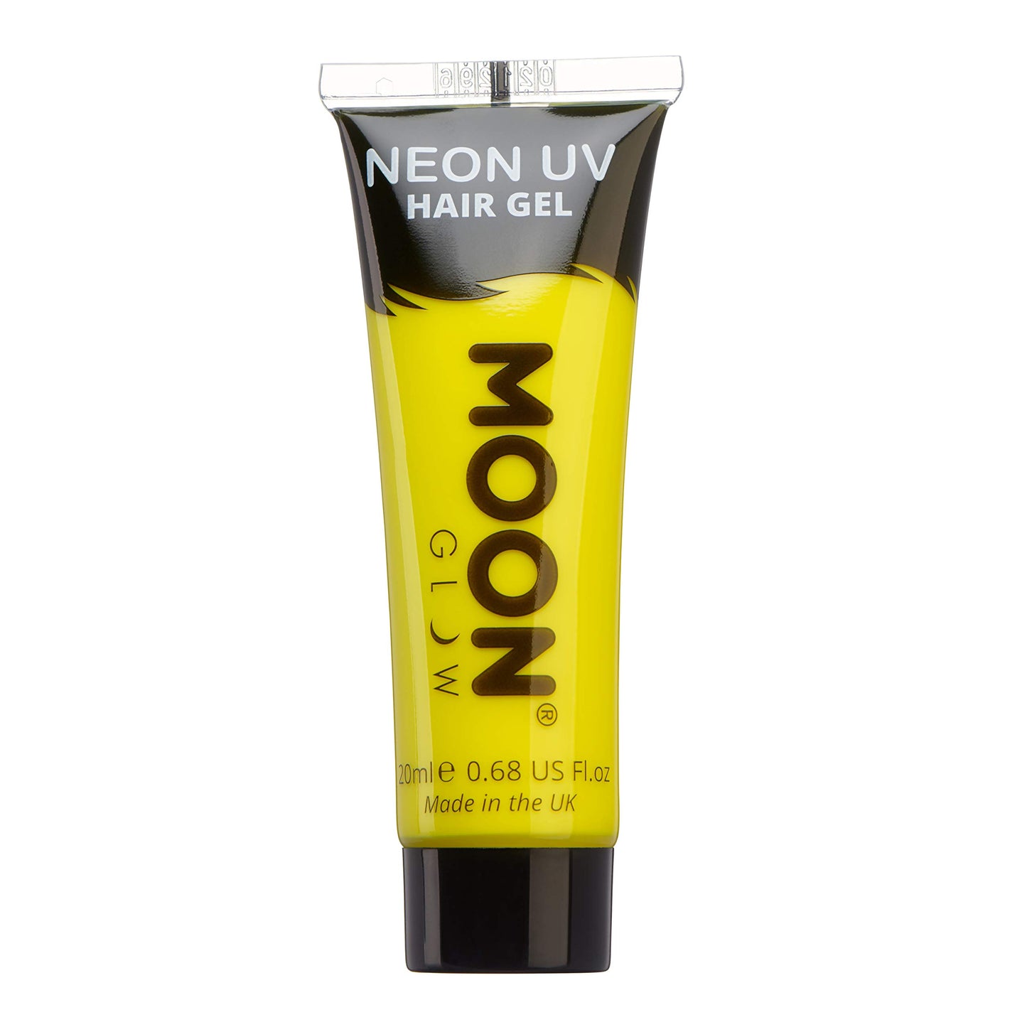 Moon Glow Intense Neon UV Hair Gel, Yellow