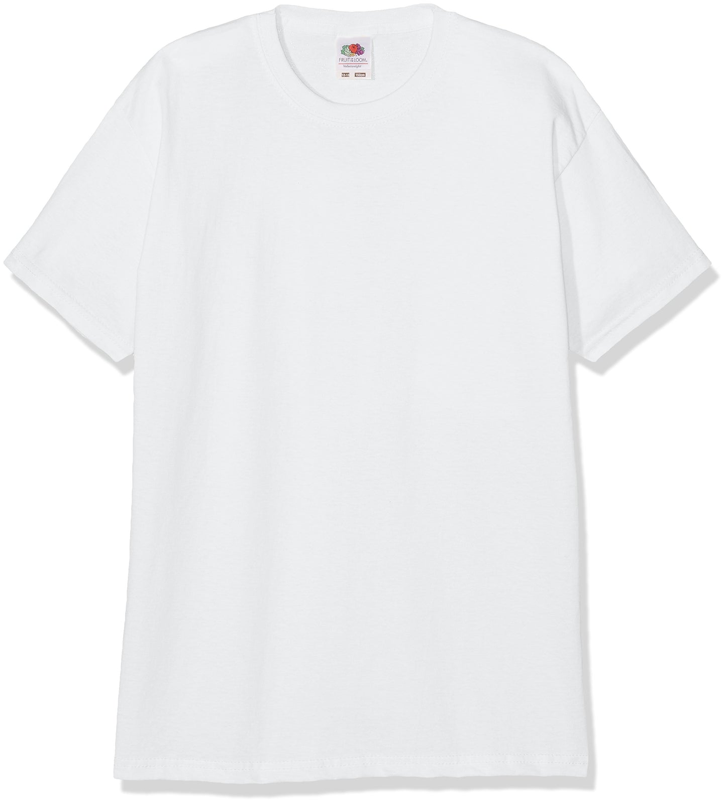 FOTL Childrens Valueweight T-Shirt - White - 14-15