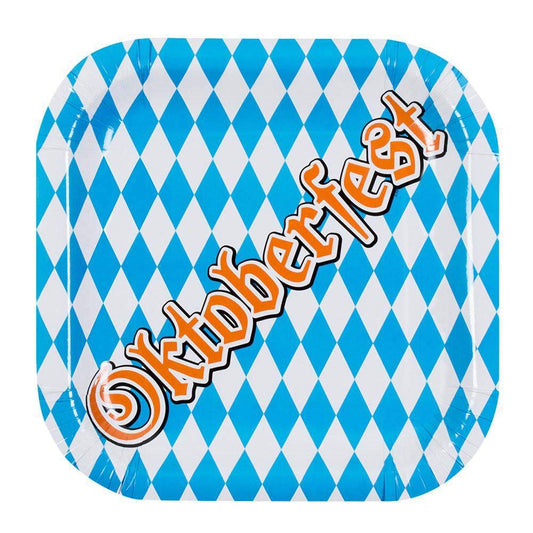 Set 6 Plates 'Oktoberfest' (25 x 25 cm)