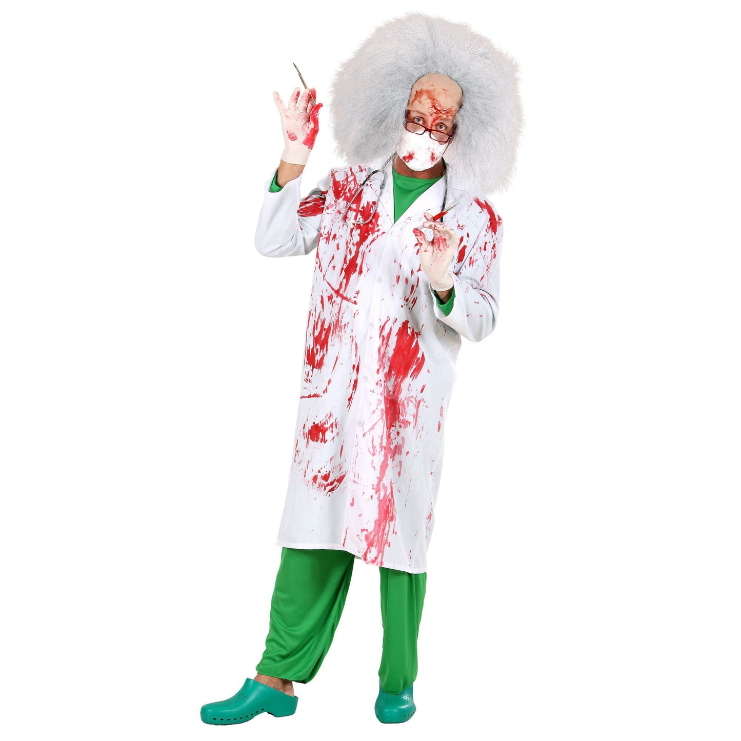 "BLOODY DOCTOR" (bloody lab coat) - (S)