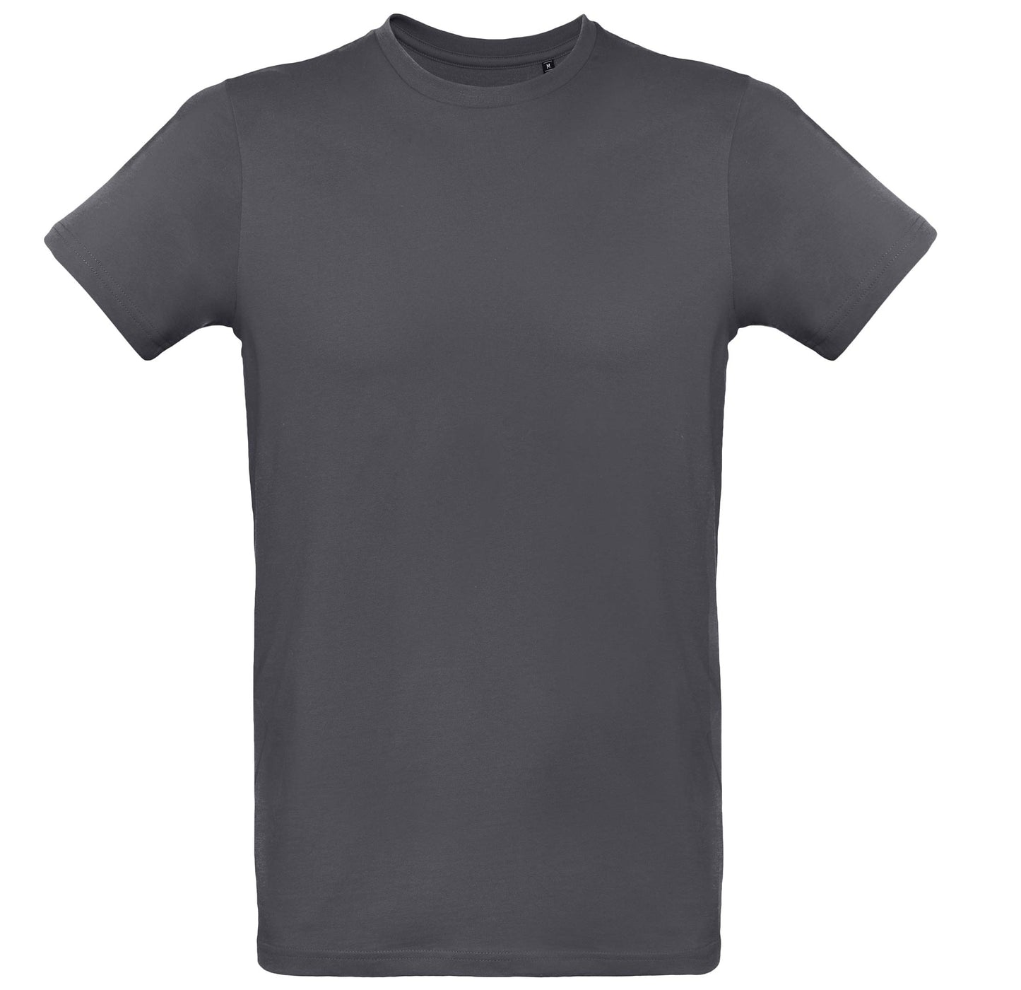 B&C Mens Organic Inspire Plus Tee - Dark Grey - L