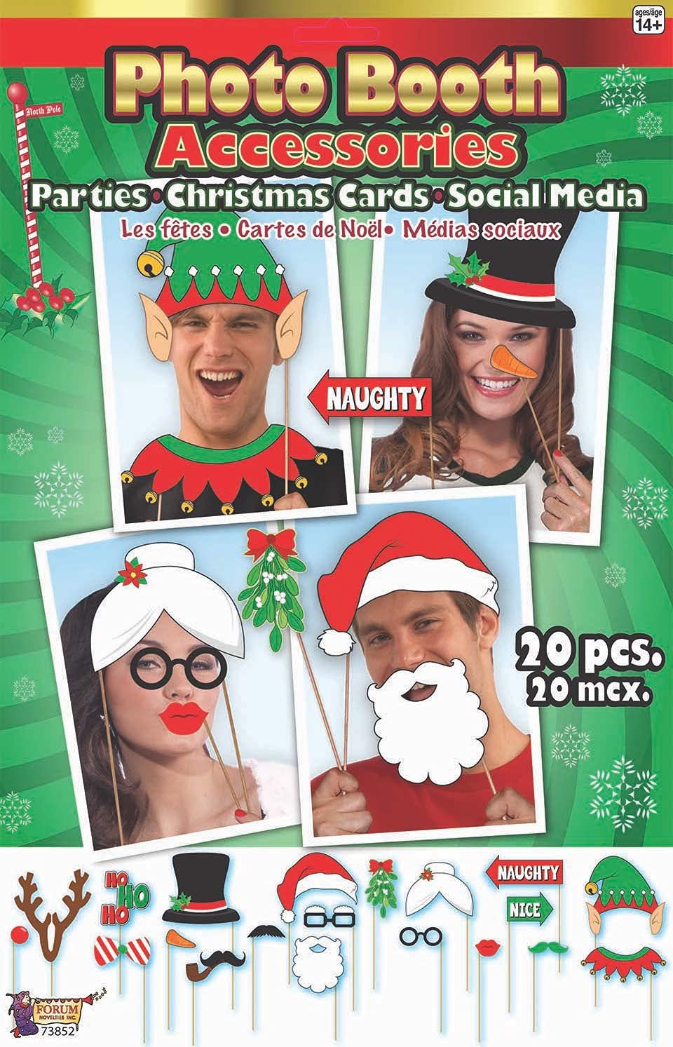 Christmas Photobooth Kit 20pcs set