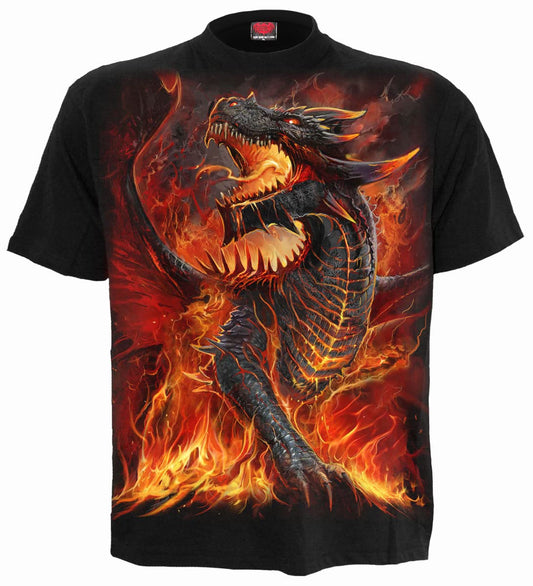 DRACONIS - Kids T-Shirt Black (Plain) - M