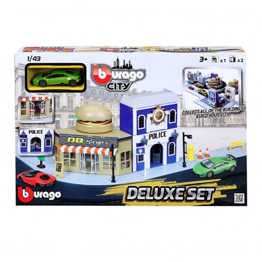 1:43 STREET FIRE BBURAGO CITY DELUXE, incl. 1 car