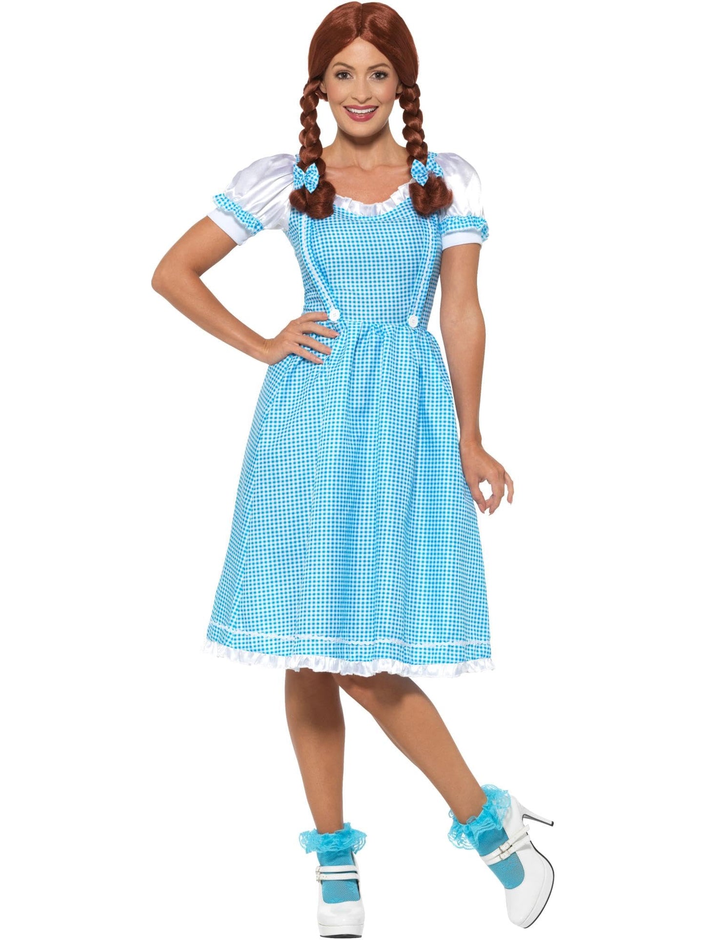 Kansas Country Girl Costume, Blue & White (S)