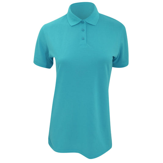 Kustom Kit Ladies Klassic Polo Shirt - Turquoise - 12