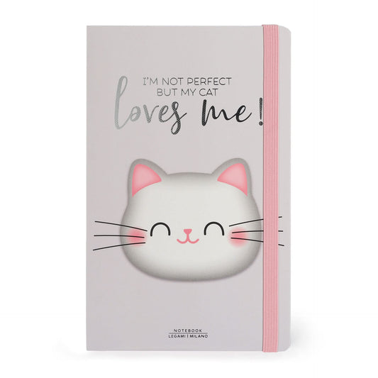 PHOTO NOTEBOOK - MEDIUM LINED - KITTY